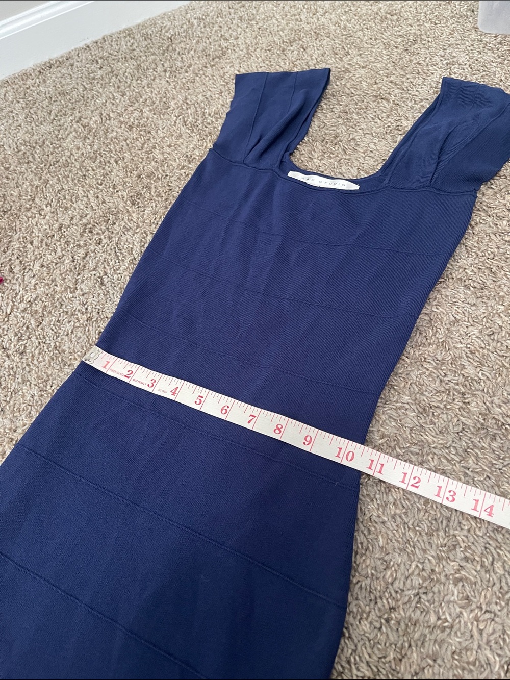 Max Studio navy bandage dress - Picture 9 of 11